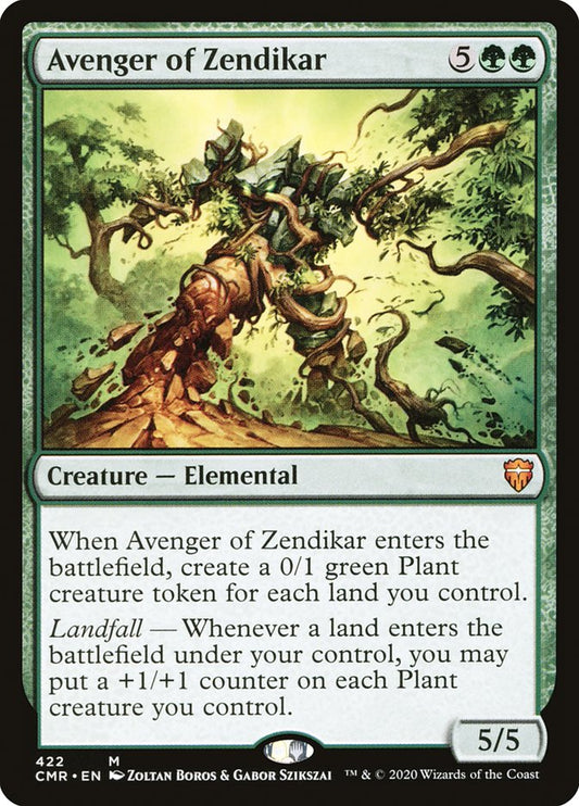 MTG Card Title: Avenger of Zendikar CMR/422