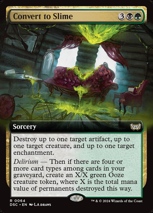 MTG Card Title: Convert to Slime DSC/64