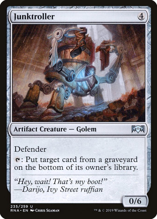 MTG Card Title: Junktroller RNA/235