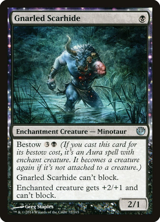 MTG Card Title: Gnarled Scarhide JOU/72