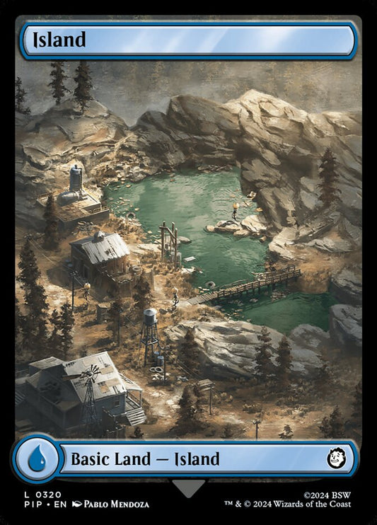 MTG Card Title: Island PIP/320