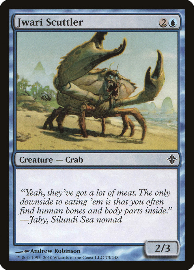 MTG Card Title: Jwari Scuttler ROE/73