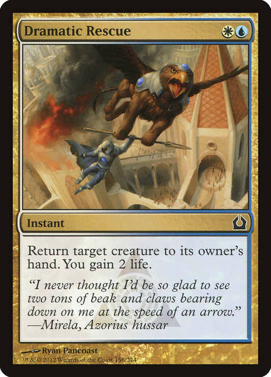 MTG Card Title: Dramatic Rescue RTR/156