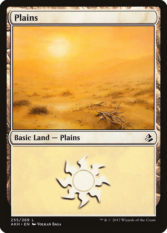 MTG Card Title: Plains AKH/255