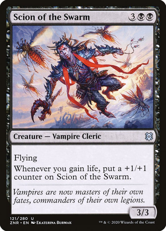 MTG Card Title: Scion of the Swarm ZNR/121