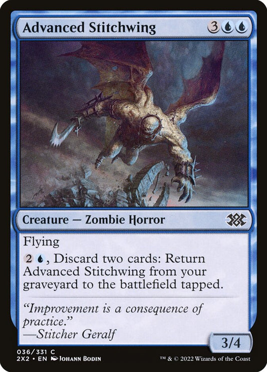 MTG Card Title: Advanced Stitchwing 2X2/36