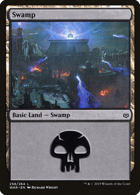 MTG Card Title: Swamp WAR/258