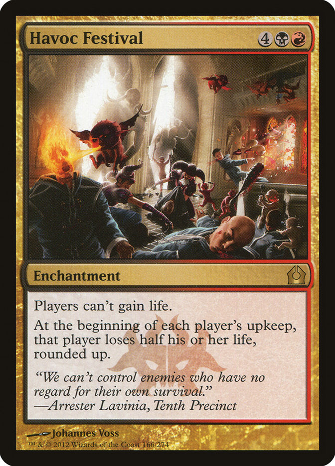 MTG Card Title: Havoc Festival RTR/166