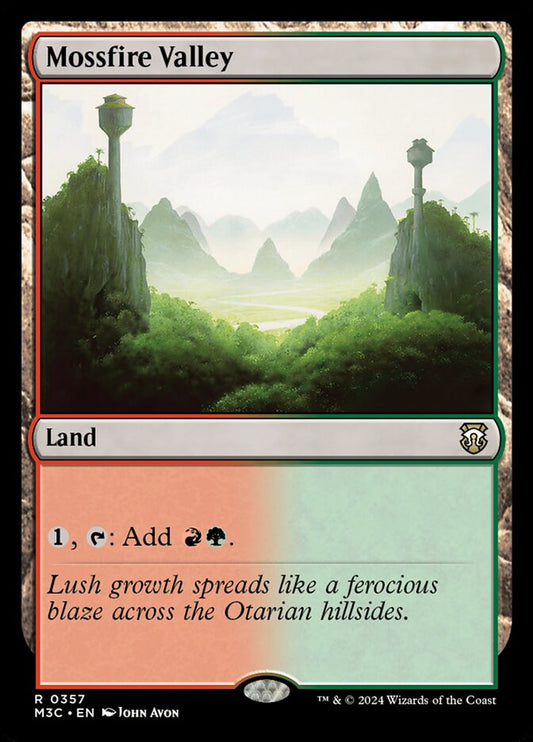 MTG Card Title: Mossfire Valley M3C/357