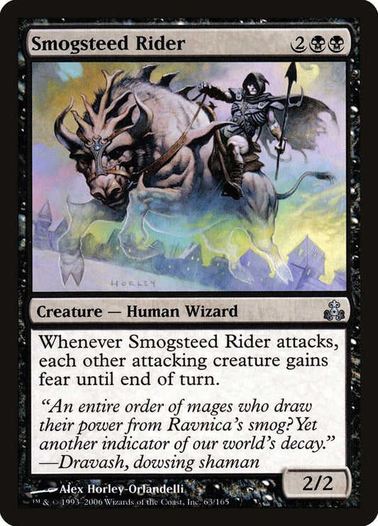 MTG Card Title: Smogsteed Rider GPT/63