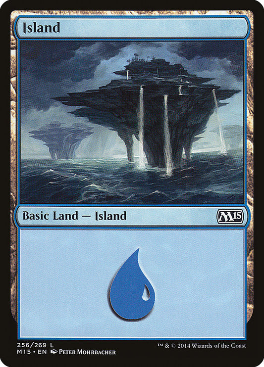 MTG Card Title: Island M15/256