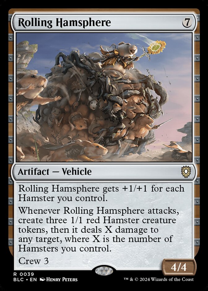 MTG Card Title: Rolling Hamsphere BLC/39