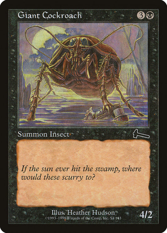 MTG Card Title: Giant Cockroach ULG/54