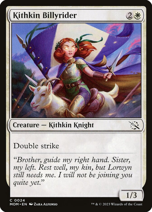 MTG Card Title: Kithkin Billyrider MOM/24