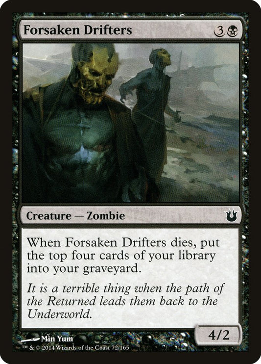 MTG Card Title: Forsaken Drifters BNG/72