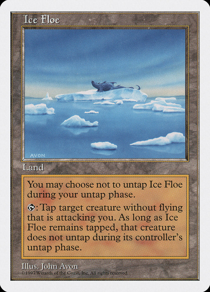 MTG Card Title: Ice Floe 5ED/420