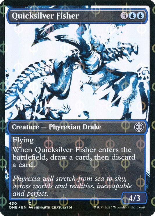 MTG Card Title: Quicksilver Fisher ONE/430