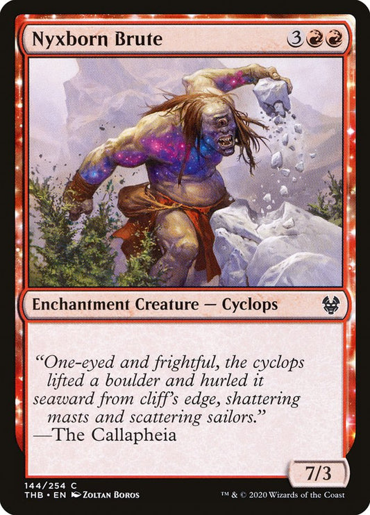 MTG Card Title: Nyxborn Brute THB/144