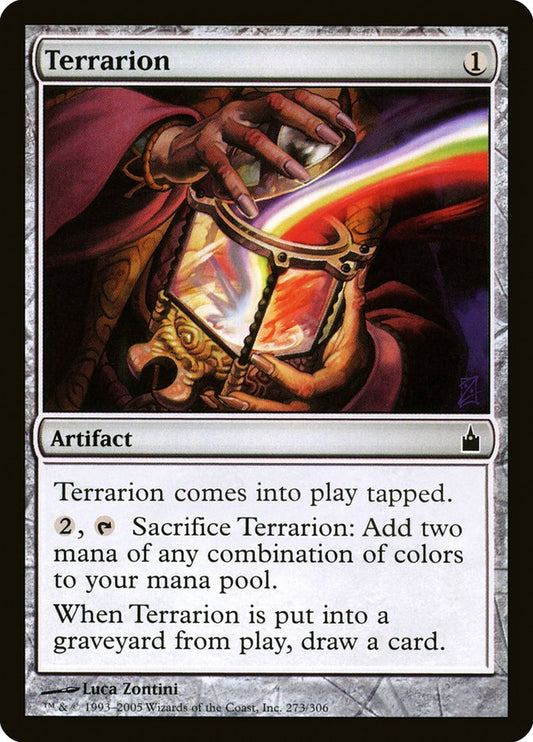 MTG Card Title: Terrarion RAV/273