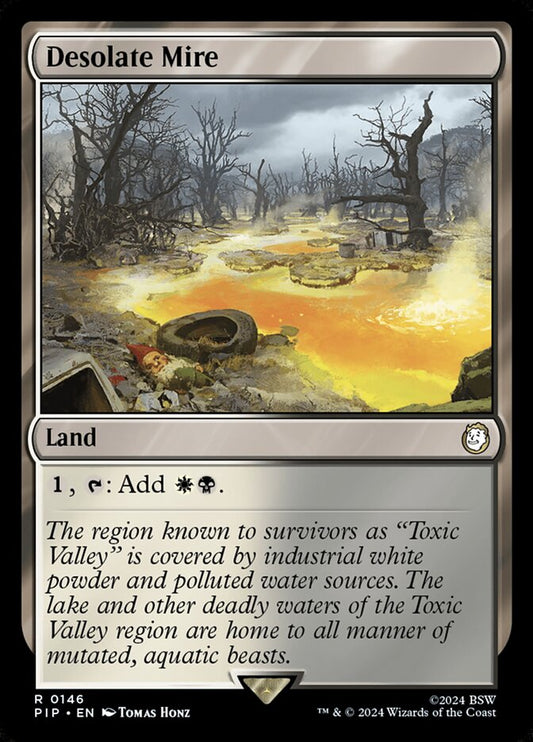 MTG Card Title: Desolate Mire PIP/146
