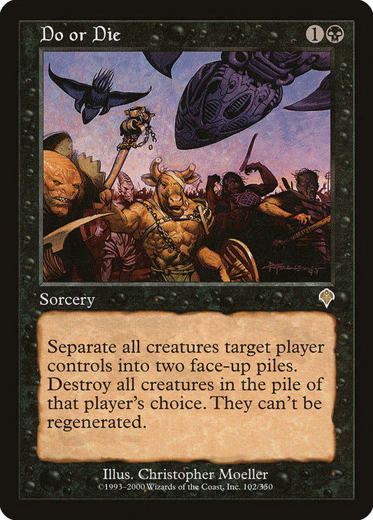 MTG Card Title: Do or Die INV/102