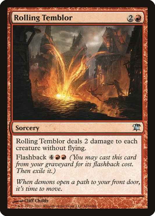 MTG Card Title: Rolling Temblor ISD/161