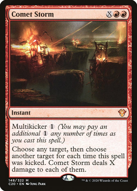 MTG Card Title: Comet Storm C20/148