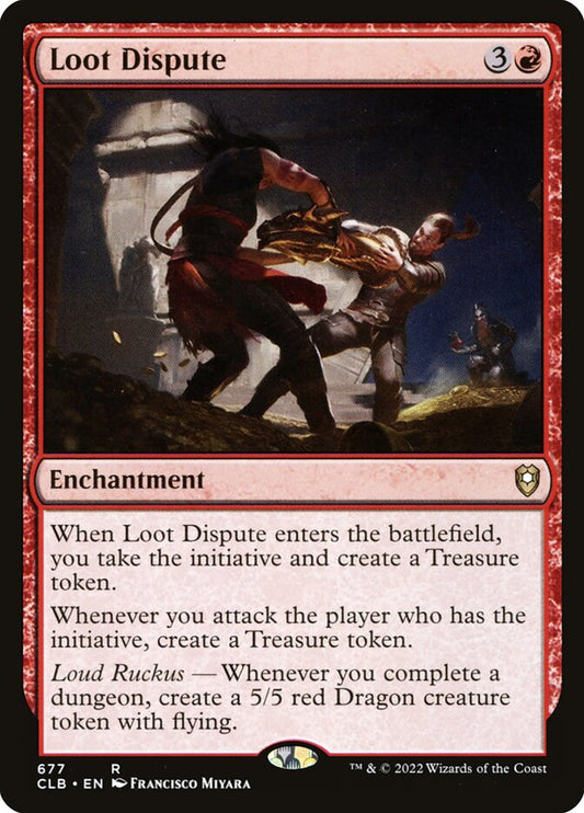 MTG Card Title: Loot Dispute CLB/677