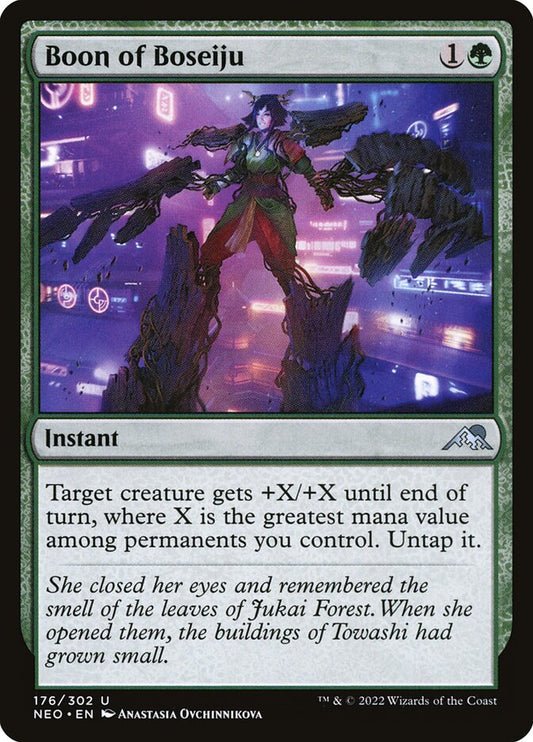 MTG Card Title: Boon of Boseiju NEO/176