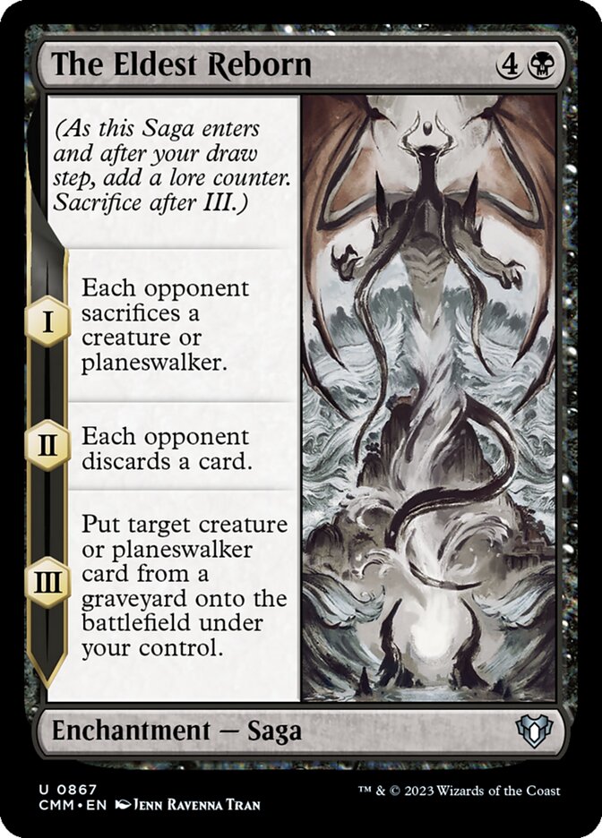 MTG Card Title: The Eldest Reborn CMM/867