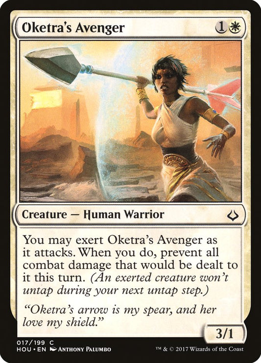 MTG Card Title: Oketra's Avenger HOU/17
