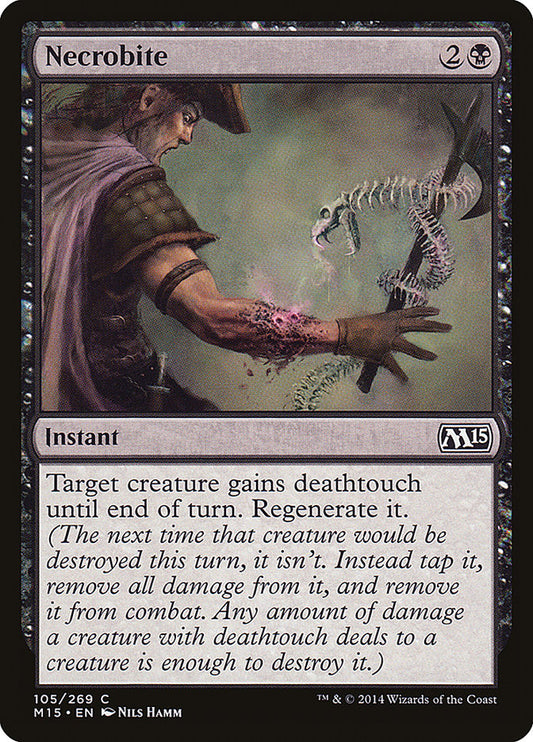 MTG Card Title: Necrobite M15/105