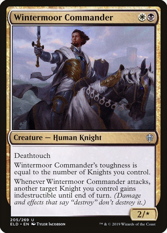 MTG Card Title: Wintermoor Commander ELD/205