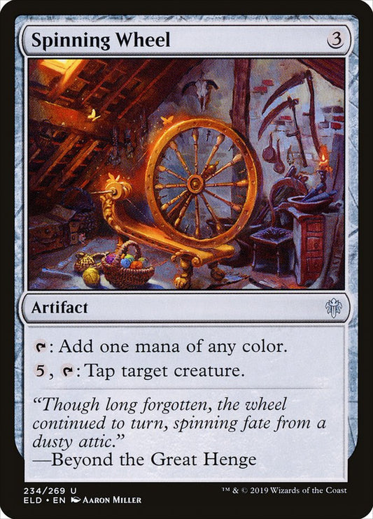 MTG Card Title: Spinning Wheel ELD/234
