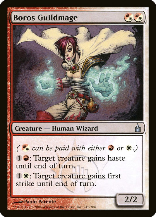 MTG Card Title: Boros Guildmage RAV/242