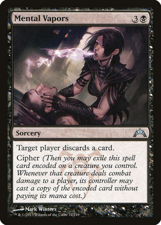 MTG Card Title: Mental Vapors GTC/72