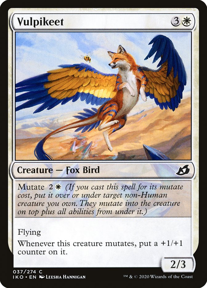 MTG Card Title: Vulpikeet IKO/37