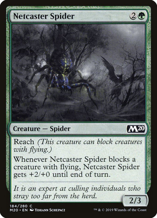 MTG Card Title: Netcaster Spider M20/184