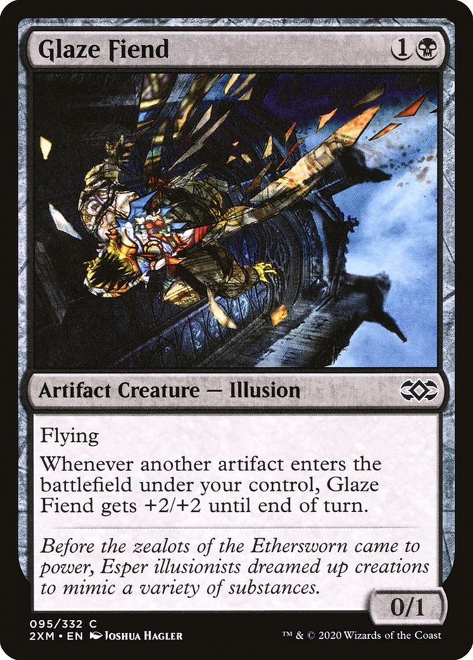 MTG Card Title: Glaze Fiend 2XM/95