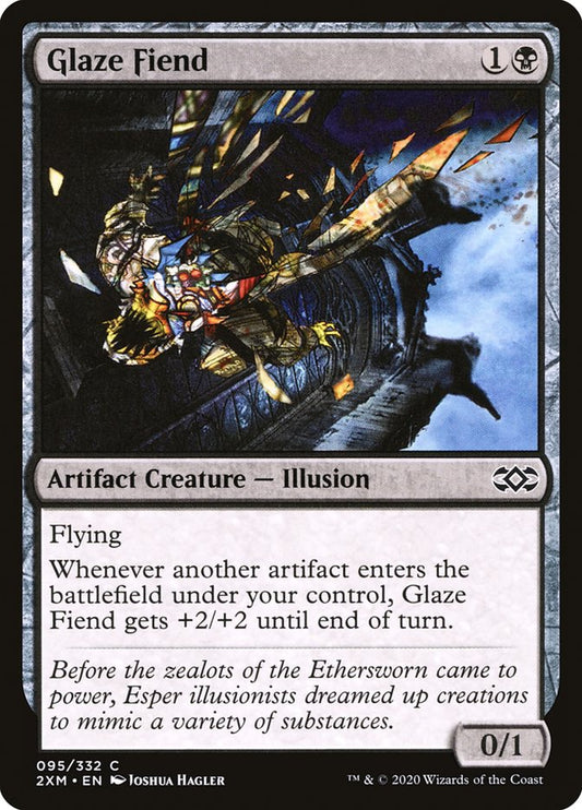 MTG Card Title: Glaze Fiend 2XM/95