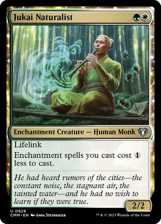 MTG Card Title: Jukai Naturalist CMM/926