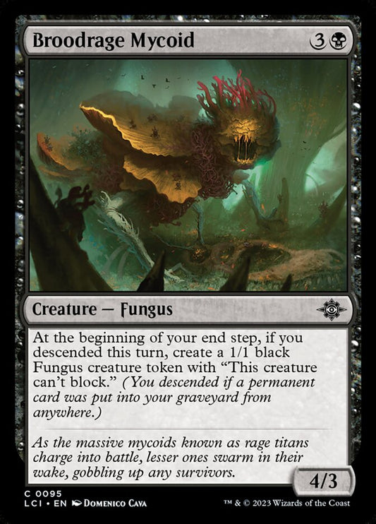 MTG Card Title: Broodrage Mycoid LCI/95