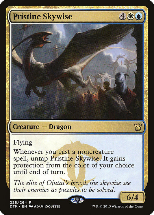 MTG Card Title: Pristine Skywise DTK/228