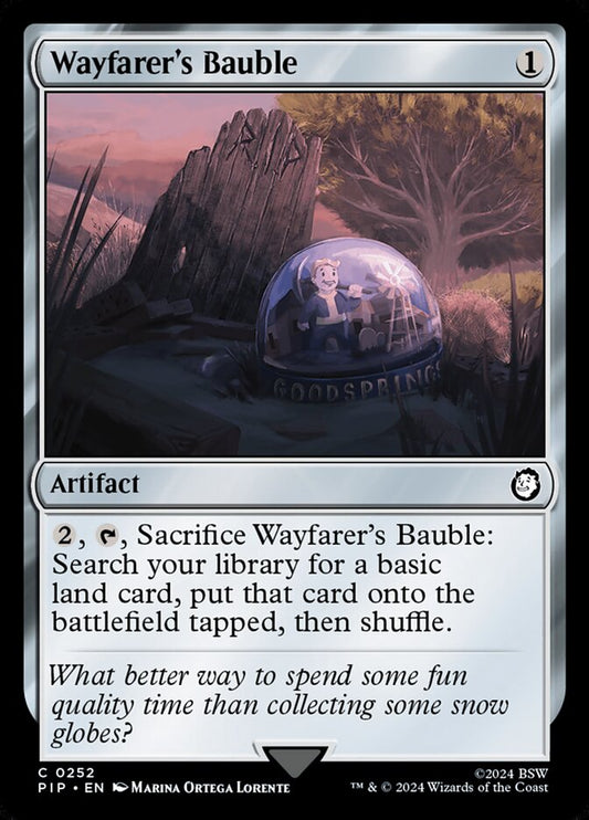 MTG Card Title: Wayfarer's Bauble PIP/252