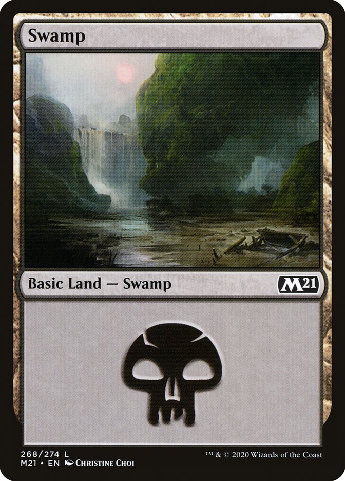 MTG Card Title: Swamp M21/268