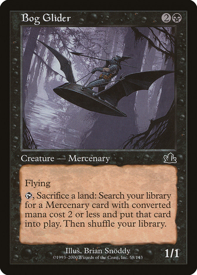 MTG Card Title: Bog Glider PCY/58