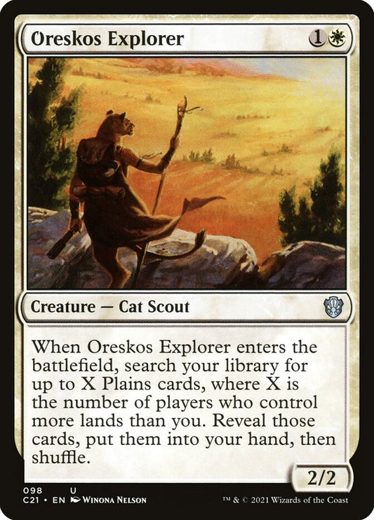 MTG Card Title: Oreskos Explorer C21/98