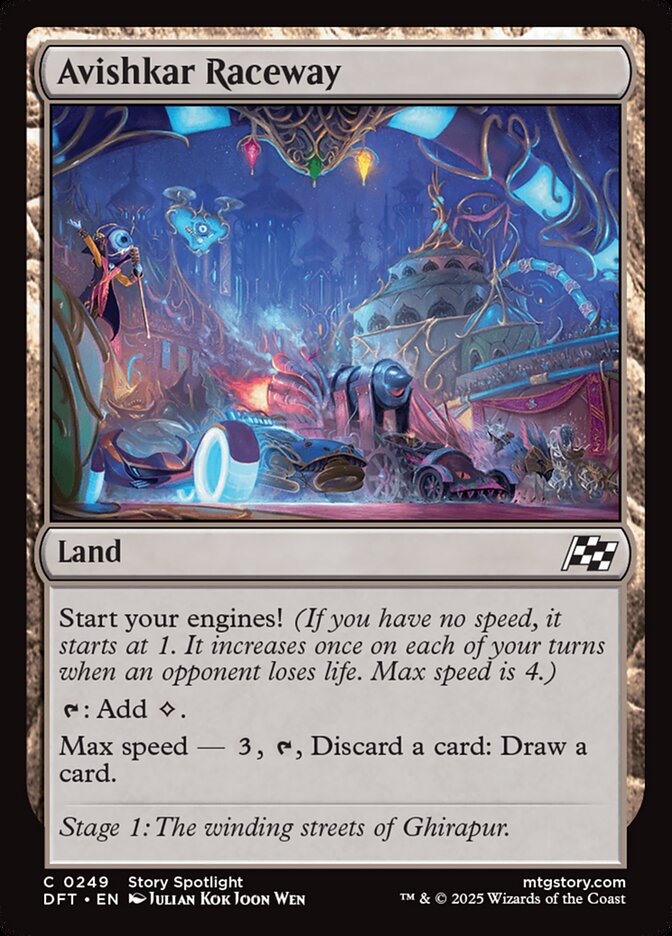 MTG Card Title: Avishkar Raceway DFT/249