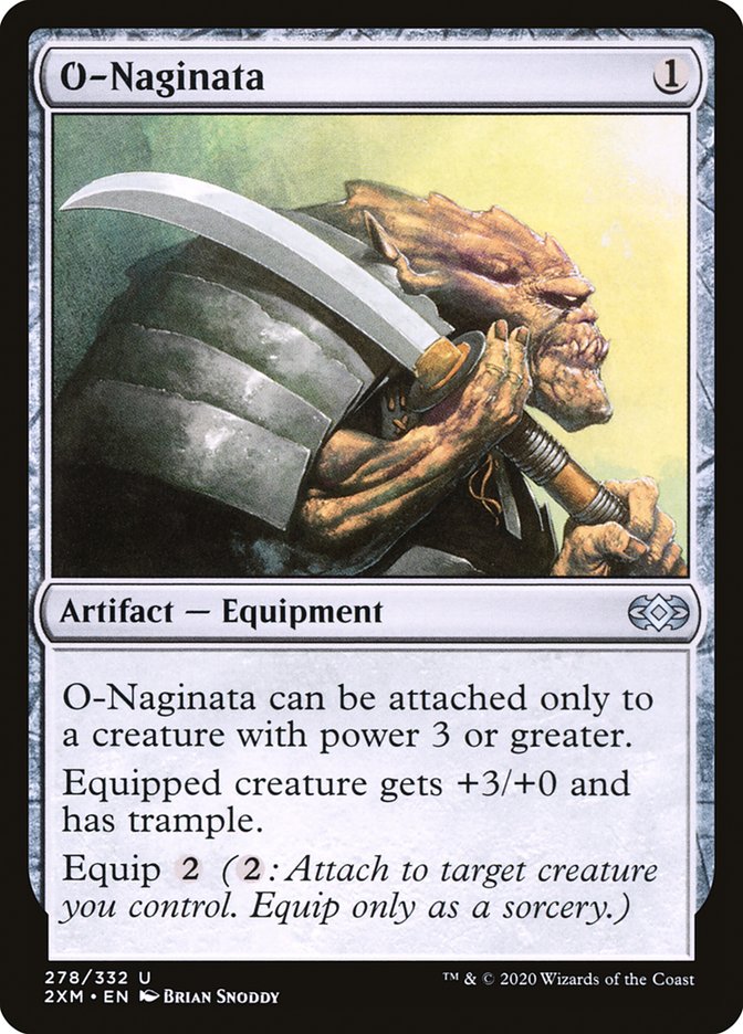 MTG Card Title: O-Naginata 2XM/278