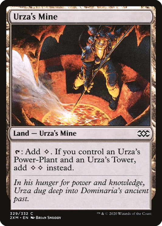 MTG Card Title: Urza's Mine 2XM/329